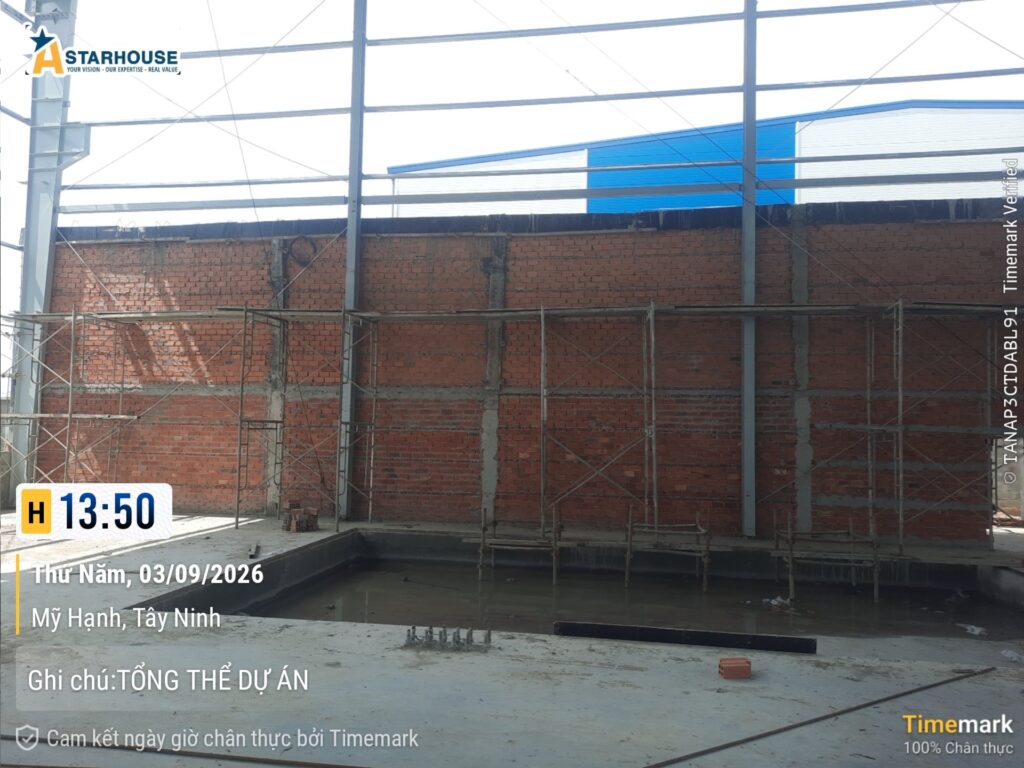 Giám sát thi công nhà xưởng Nguyên Phong Metal – Tây Ninh