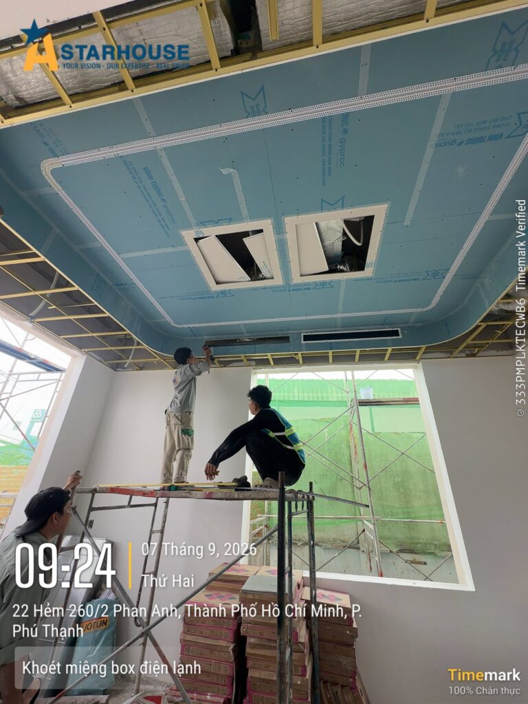 Giám sát thi công VP Tấn Phong – Toà nhà văn phòng tại TP.HCM