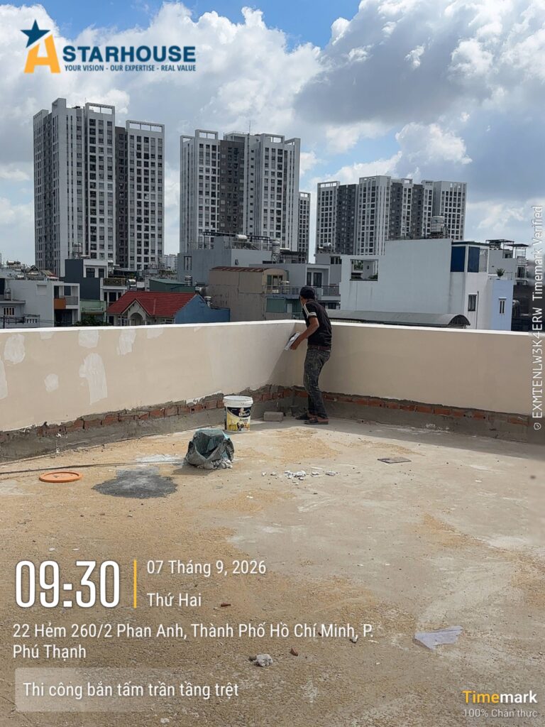 Giám sát thi công VP Tấn Phong – Toà nhà văn phòng tại TP.HCM