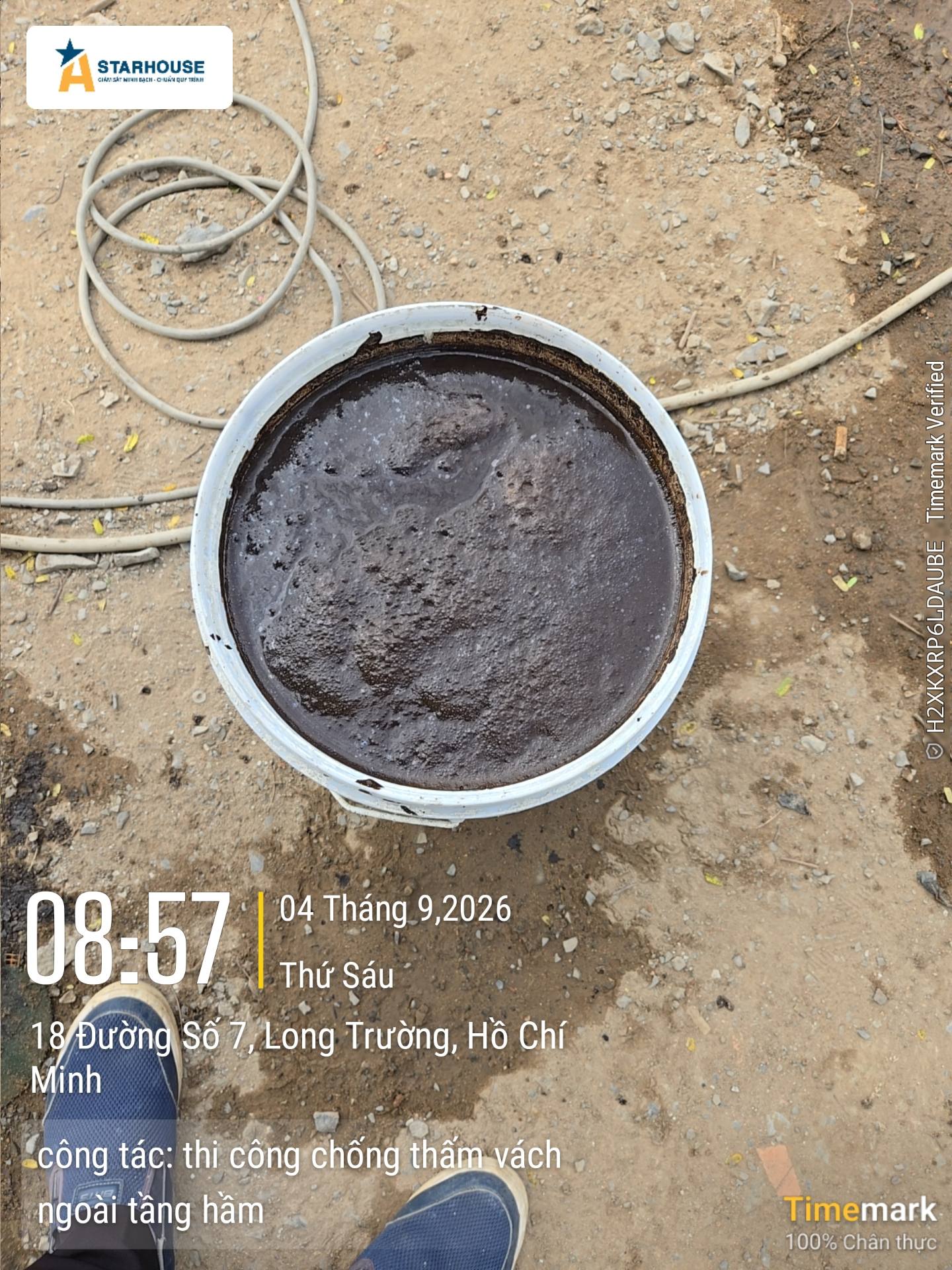 Thi công chống thấm vách