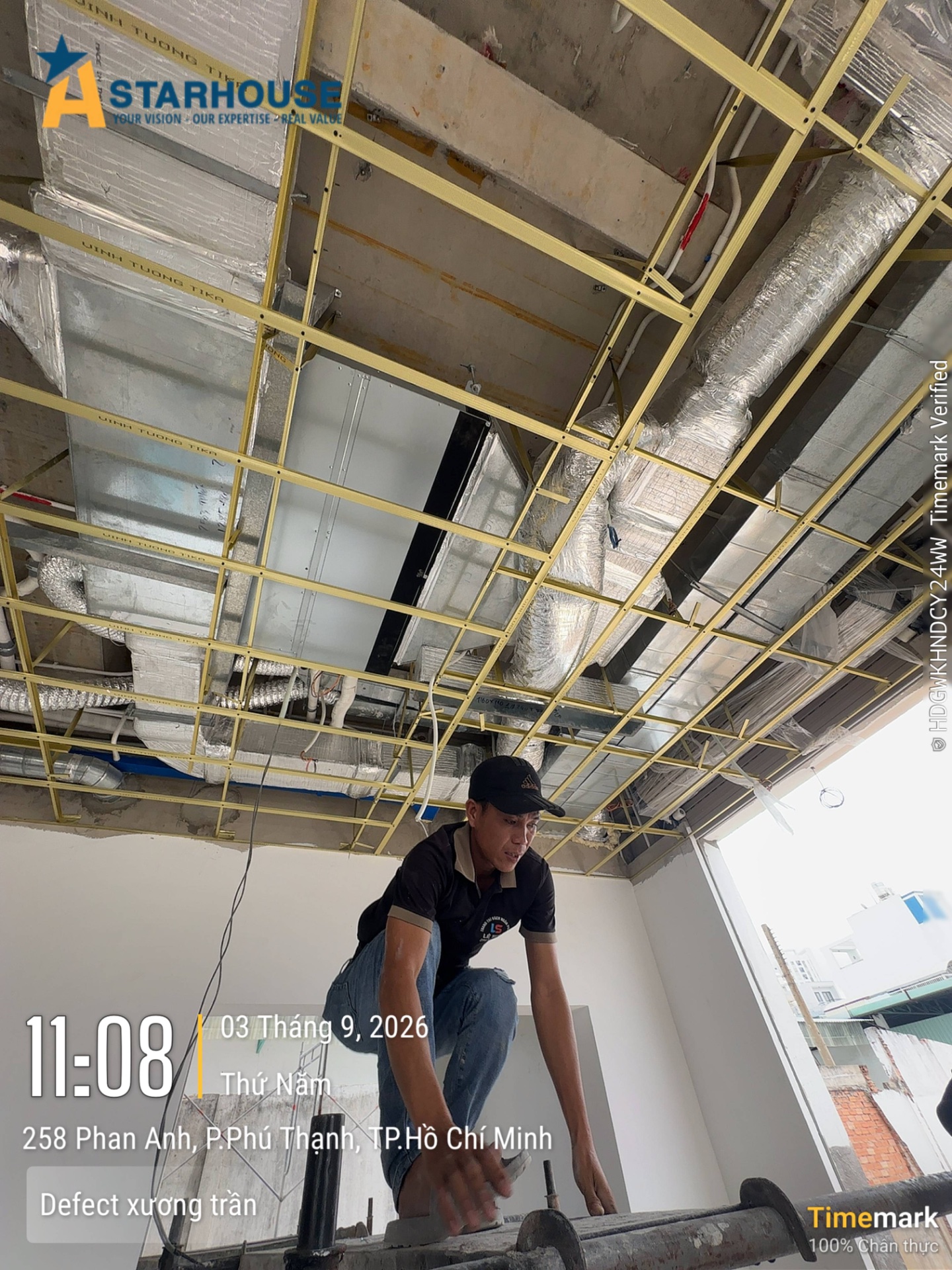 Defect xương trần