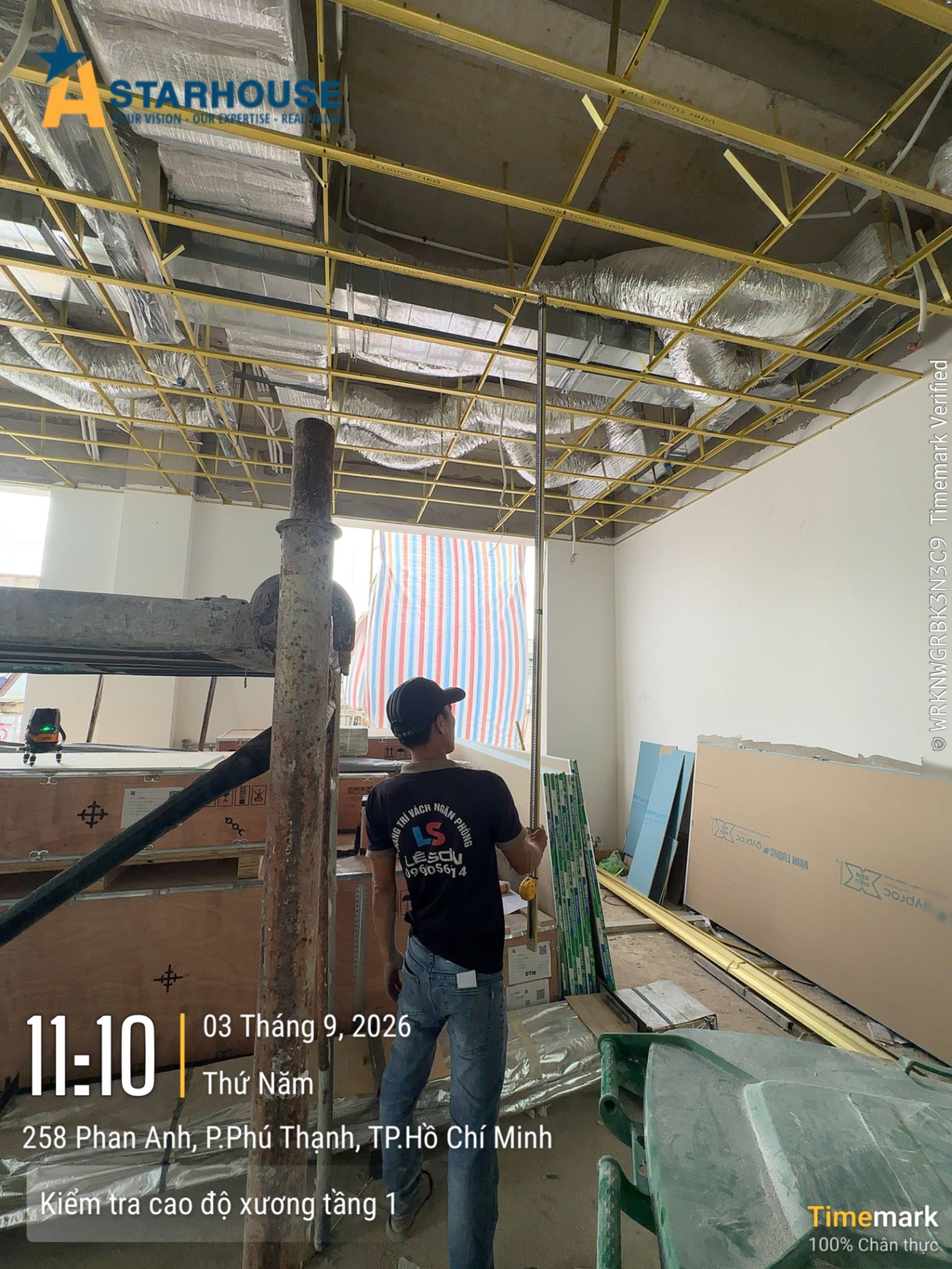 Kiểm tra cao độ xương tầng 1